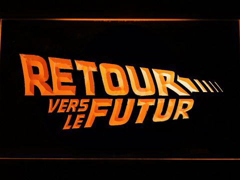 Retour vers le Futur LED Neon Sign